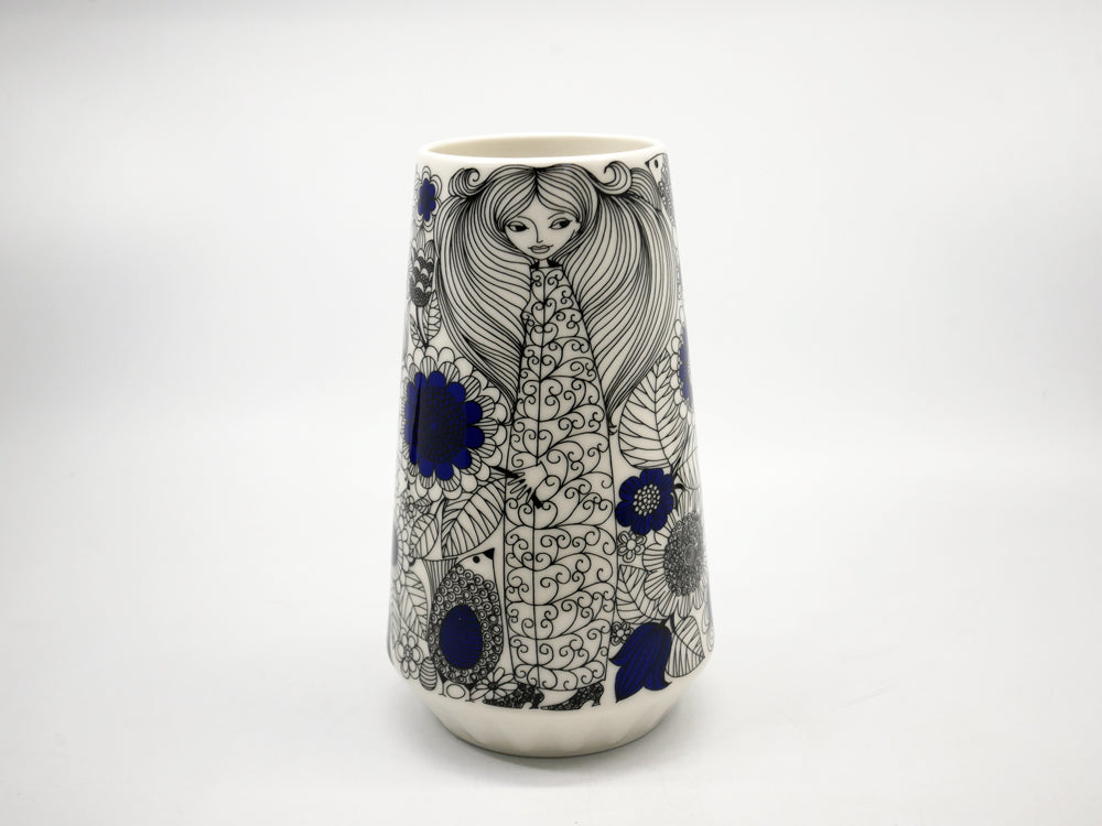 アラビア ARABIA パストラーリ Pastoraali ベース 花瓶 H19cm エステリ・トムラ Esteri Tomula ブルー 中古品 買い取りしました。
