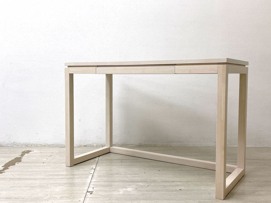 カッシーナ イクスシー Cassina ixc. イーストバイイーストウエスト East by Eastwest ガーランド GARLAND デスク 机 ホワイト 抽斗1杯 中古品 買い取りしました。