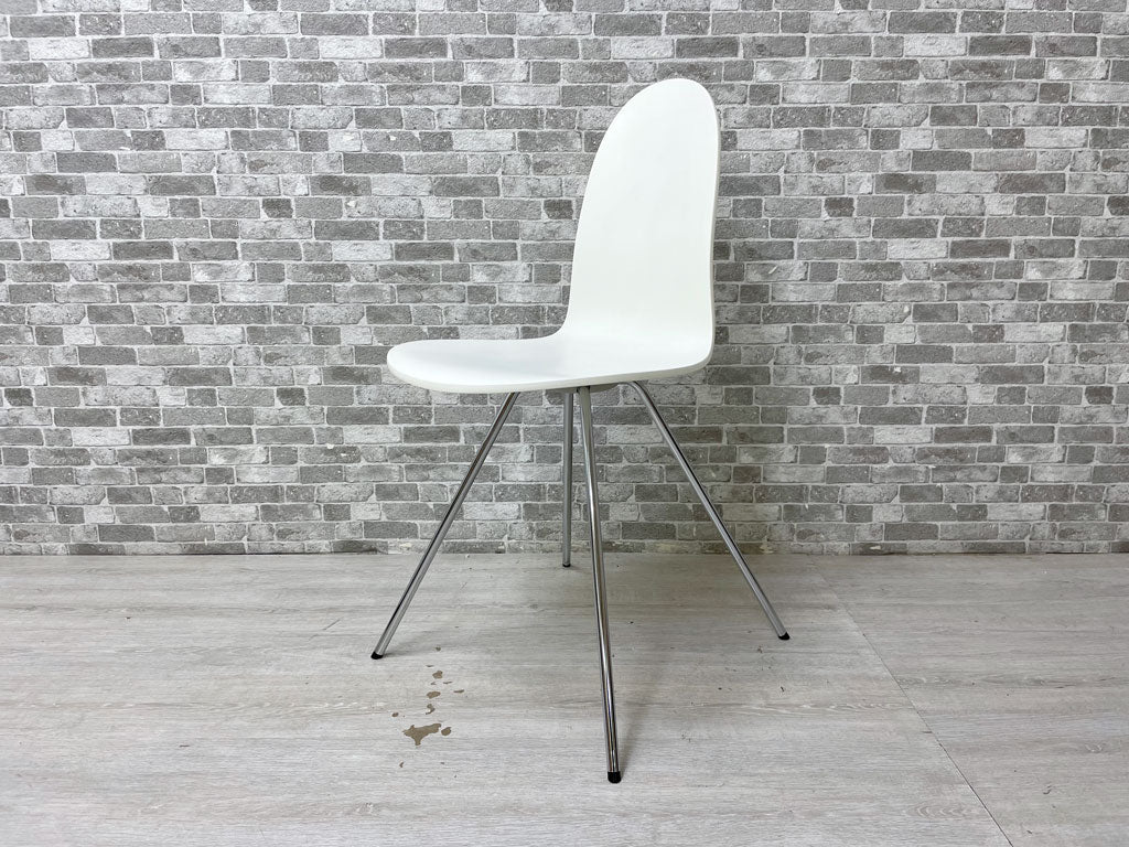 フリッツハンセン Fritz Hansen タンチェア Tongue Chair アルネ・ヤコブセン 2003年製 希少廃番 ホワイト ラッカー塗装 北欧 デンマーク 中古品 買い取りしました。