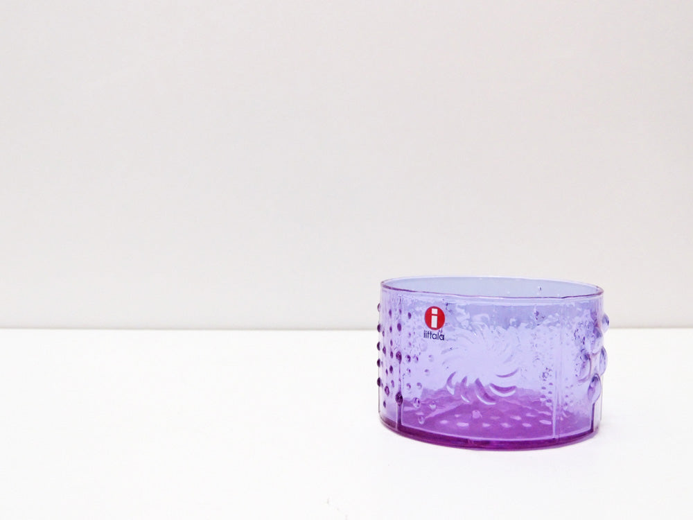 イッタラ Iittala フローラ Flora アメジスト 8cm ボウル Scope別注 オイバ・トイッカ 北欧食器   中古品 買い取りしました。