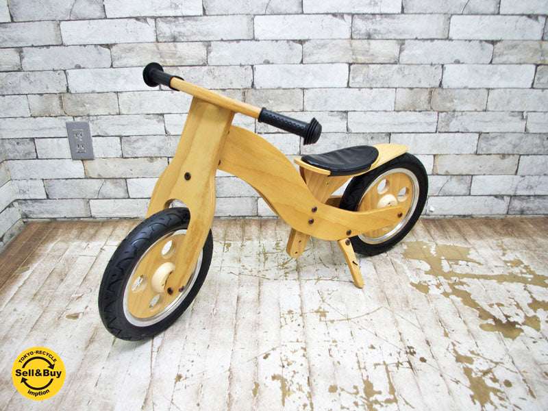 ホップル HOPPL ウッディバイク WOODY BIKE 木製 二輪車 乗用玩具　中古品 買い取りしました。祖師谷大蔵店 出張買取もお任せ下さい。
