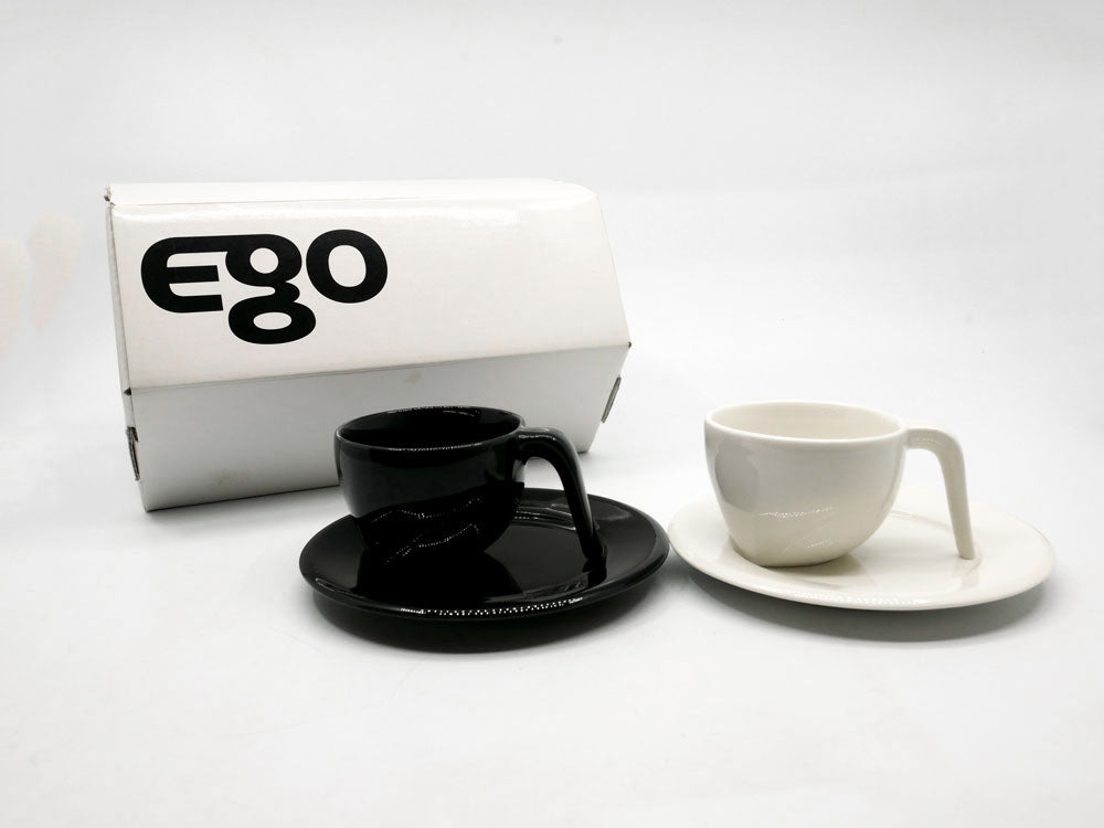 アラビア ARABIA エゴ EGO デミタスカップ＆ソーサー C&S 2客セット ステファン・リンドフォース Stefan Lindfors フィンランド 北欧食器 箱付 廃番 中古品 買い取りしました。