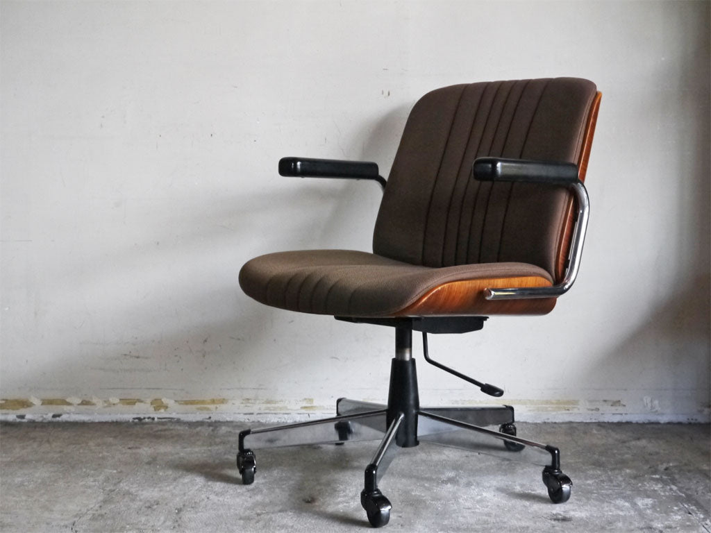 ジロフレックス giroflex ブラサ BRASA 83 デスクチェア ワークチェア キャスター スイス ミッドセンチュリー 中古品 買い取りしました。
