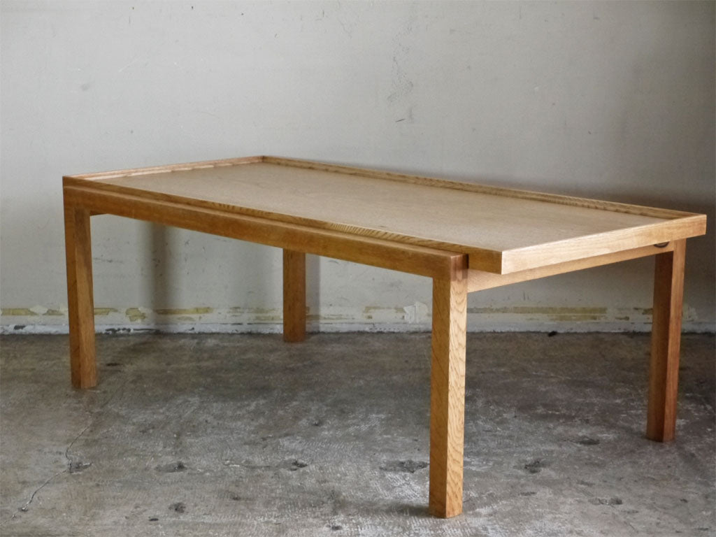 ネイチャー ファーニッシュ NATURE FURNISH オーク材 ローテーブル センターテーブル W110cm 中古品 買い取りしました。