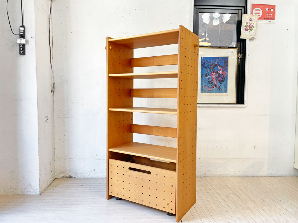 フォルミオ Formio KF-11 トール シェルフ & KF-16 ストレージボックス ハンガーバー&ハンガー付 GKデザイン ブナ材 デンマーク 中古品 買い取りしました。