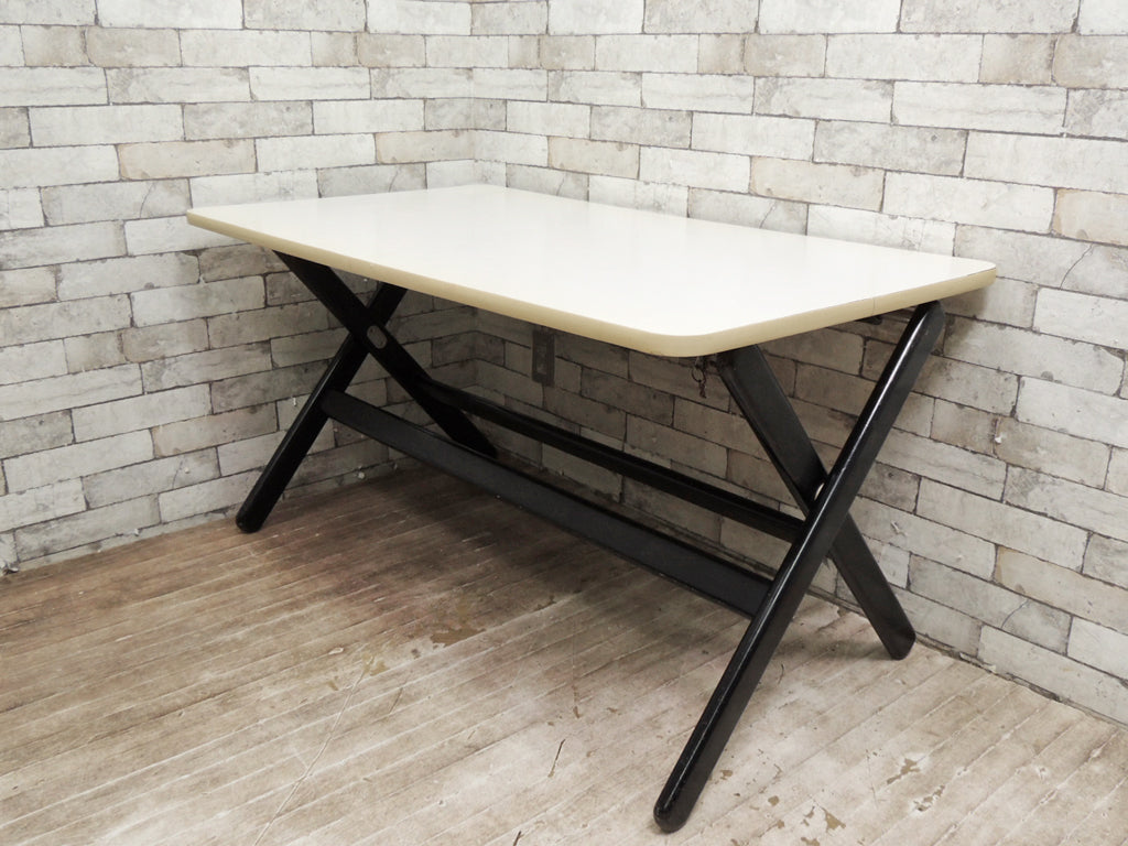 テクナ TECHNA フォールディング テーブル Folding table 折り畳み W120cm  ビンテージ　中古品 買い取りしました。