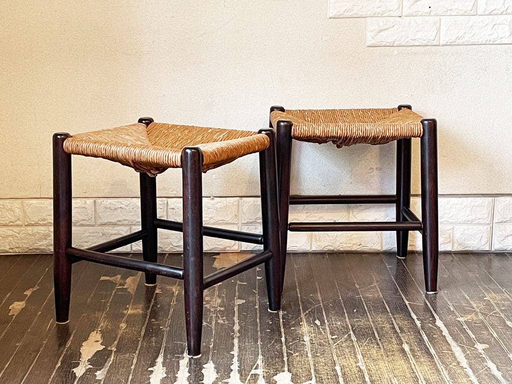 松本民芸家具 #19型 ラッシスツール ミズメザクラ 樺無垢材民藝家具 和家具  　中古品  買い取りしました。