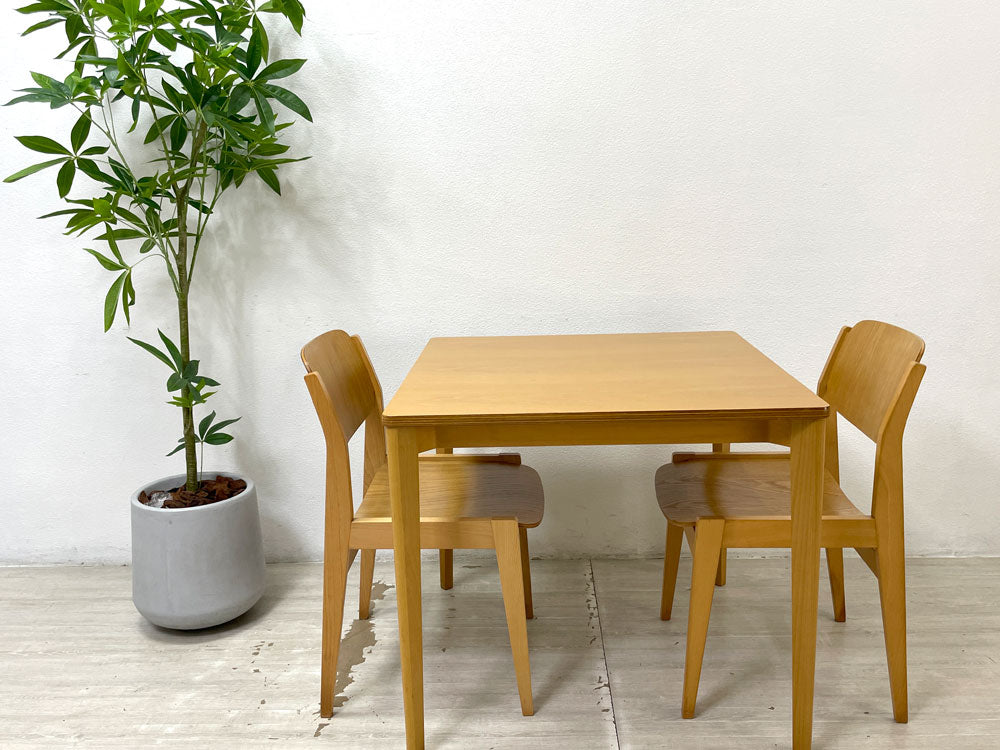 天童木工 Tendo ブックチェア S-0507NA-NT ＆ ダイニングテーブル T-0281NA-NT 水之江忠臣 中古品 買い取りしました。