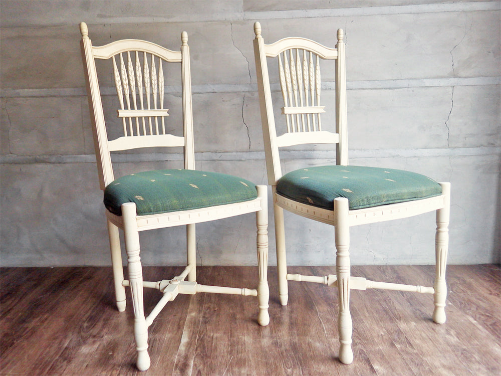 イーセンアーレン ETHAN ALLEN ダイニングチェア 2脚セット シェーカー カントリー アーリーアメリカン 中古品 買い取りしました。