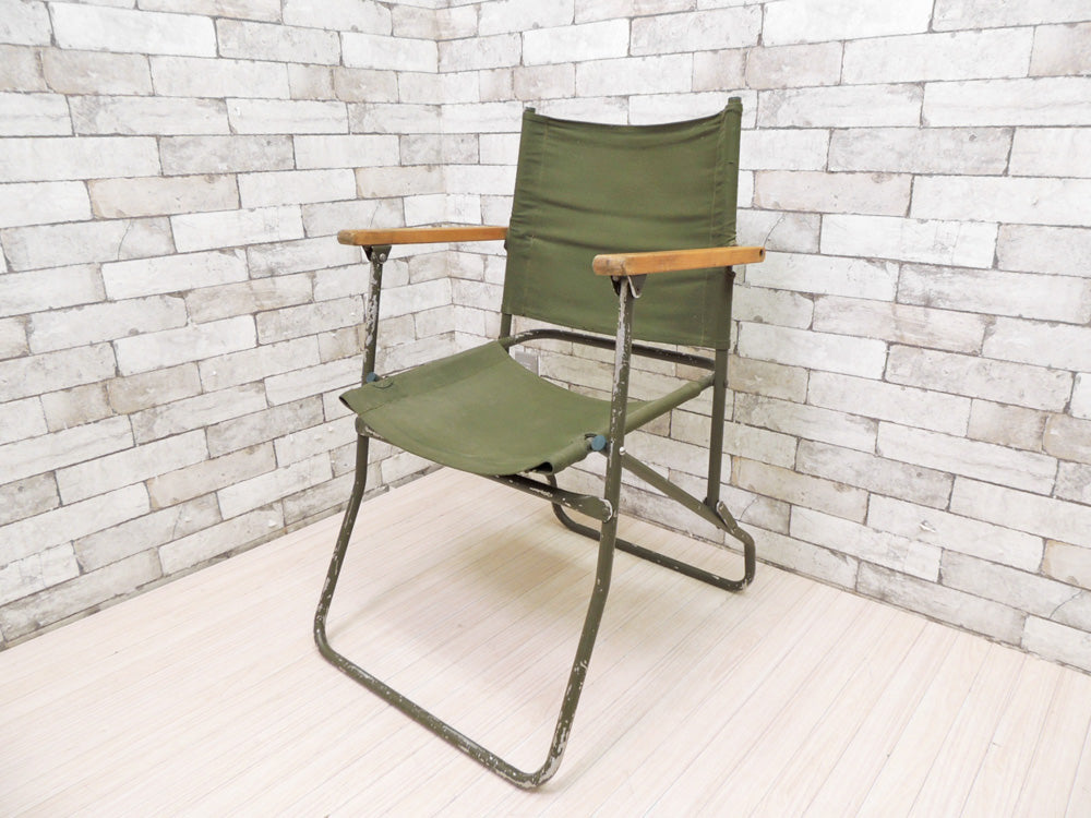 ビンテージ ローバー チェア Rover Chair フォールディングチェア 折り畳み キャンバス生地 ミリタリー 中古品 買い取りしました。