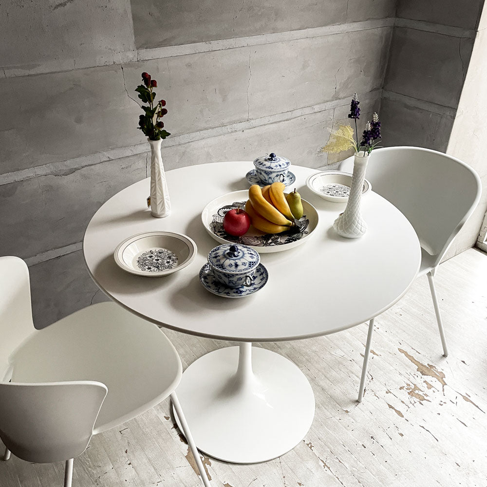 【学芸大学店】ノル ノール Knoll サーリネンコレクション Saarinen Collection チューリップ ラウンド ダイニングテーブル Φ91cm ホワイトラミネート エーロ・サーリネン ミッドセンチュリー ♪ 買取させていただきました。