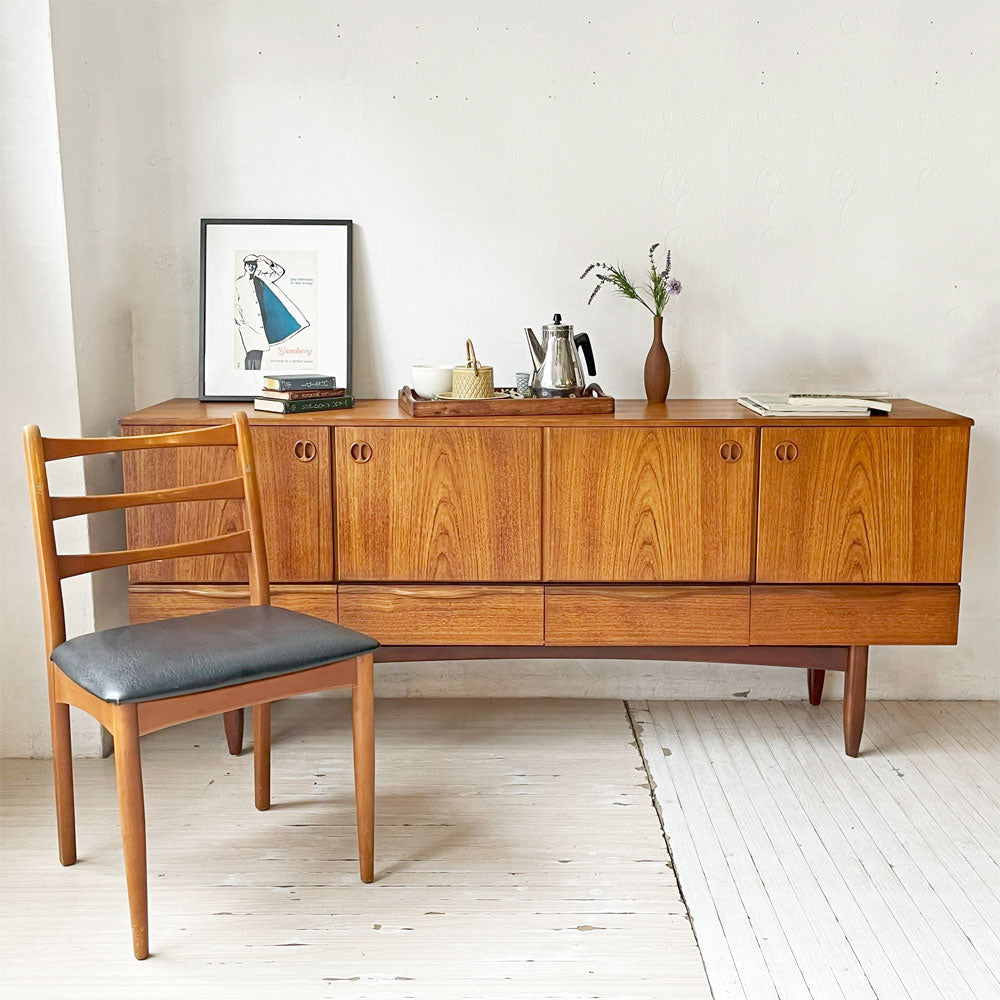 ポートウッドファニチャー Portwood furniture チーク材 サイドボード W183cm～北欧家具にインスパイアされた英国家具～