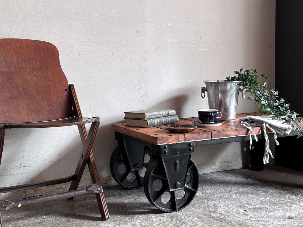 ジャーナルスタンダードファニチャー Journal Standard Furniture ブルージュドリー BRUGES DOLLY ローテーブル インダストリアル  買い取りしました。