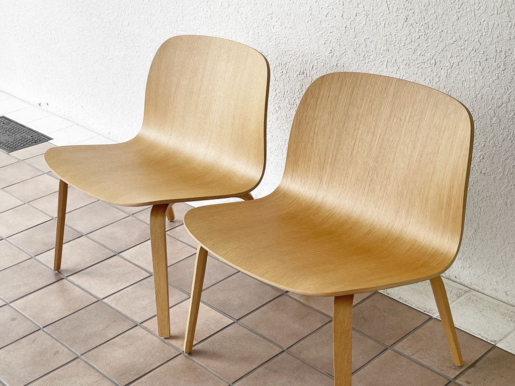 ムート Muuto ビス VISU ラウンジチェア オーク材 プライウッド ミカ・トルバネン MIka Tolvanen デンマーク 北欧 定価97,900円 A B 中古品 買い取りしました。