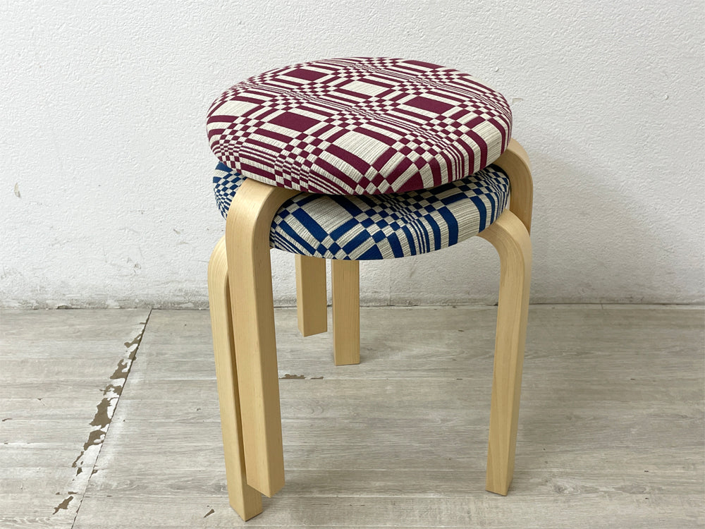 アルテック artek スツール60 Stool60 スツール 3本脚 バーチ材 ヨハンナ・グリクセン BEAMS Fenica別注 アルヴァ・アアルト 北欧家具 2点 中古品 買い取りしました。