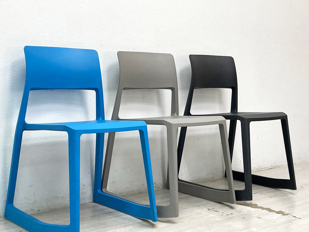 ヴィトラ Vitra ティプトン Tip Ton ワークチェア ダイニングチェア デスクチェア スタッキング チルト機能 定価￥42,900- 3脚 中古品 買い取りしました。