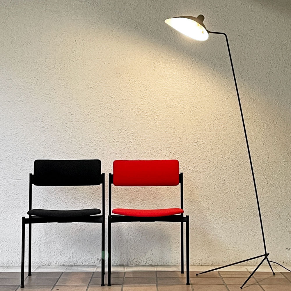 イデー IDEE ランパデール・アン・ルミエール LAMPADAIRE 1 LUMIERE フロアライト 1灯 H163cm セルジュ・ムーユ 定価￥99,900- ～線が語る、ミッドセンチュリーの造形美～