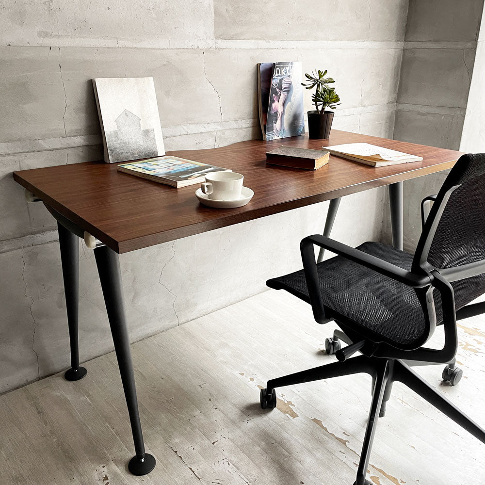 【学芸大学店】ハーマンミラー Herman Miller アバックエンバイロメンツ ABAK ミーティングテーブル デスク ウォールナットカラー ティム・ウォレス ♪ 買取させていただきました。