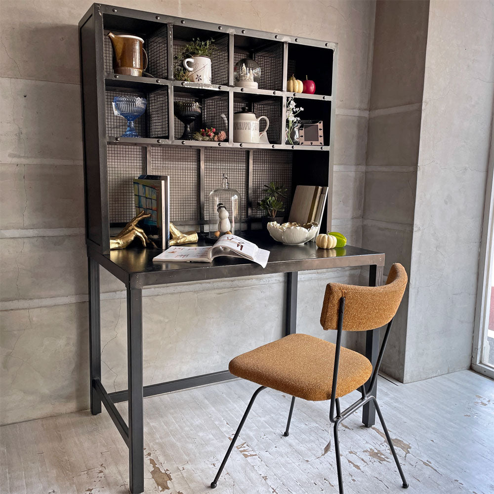 【学芸大学店】クラッシュゲート CRASH GATE ノットアンティークス Knot antiques ポスト POST スチールデスク 棚付デスク ブラック インダストリアル 廃番 買取させていただきました。