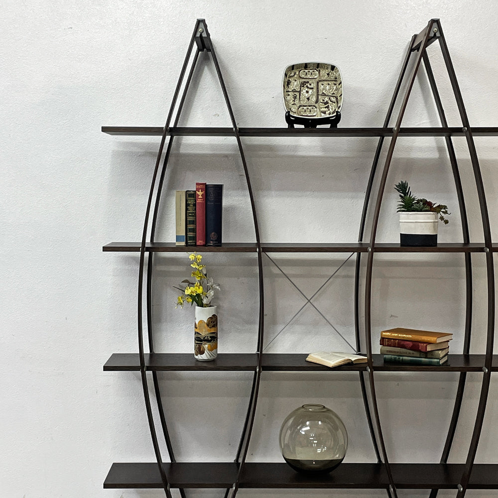 【祖師ヶ谷大蔵店】シンテシ SINTESI モンド MONDO ブックケース ブラウン オープンシェルフ マルチェロ・ジリアーニ Marcello Ziliani イタリア製 アスプルンド ASPLUND取扱 買取させていただきました。