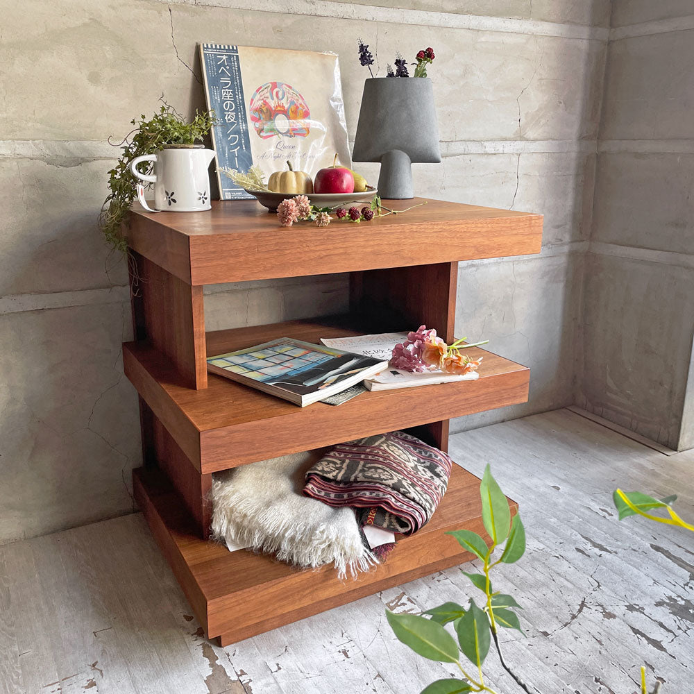 マスターウォール MASTERWAL ステージ STAGE AVラック オーディオラック オープンシェルフ ウォールナット材 ～全部ここに入れたい～