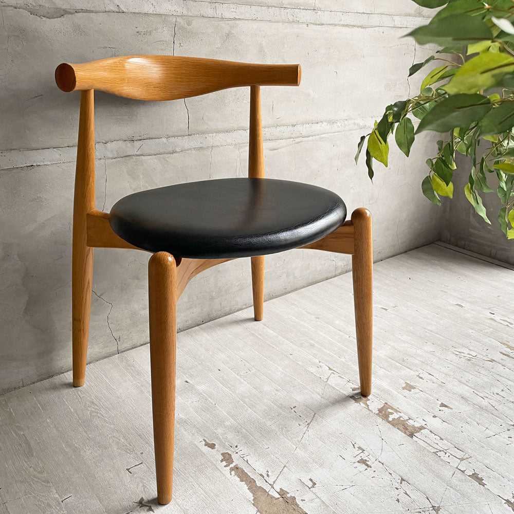 【学芸大学店】カールハンセン＆サン Carl Hansen & Son CH20 エルボーチェア ダイニングチェア オーク材 レザー 本革 ハンス・J・ウェグナー 買取させていただきました。