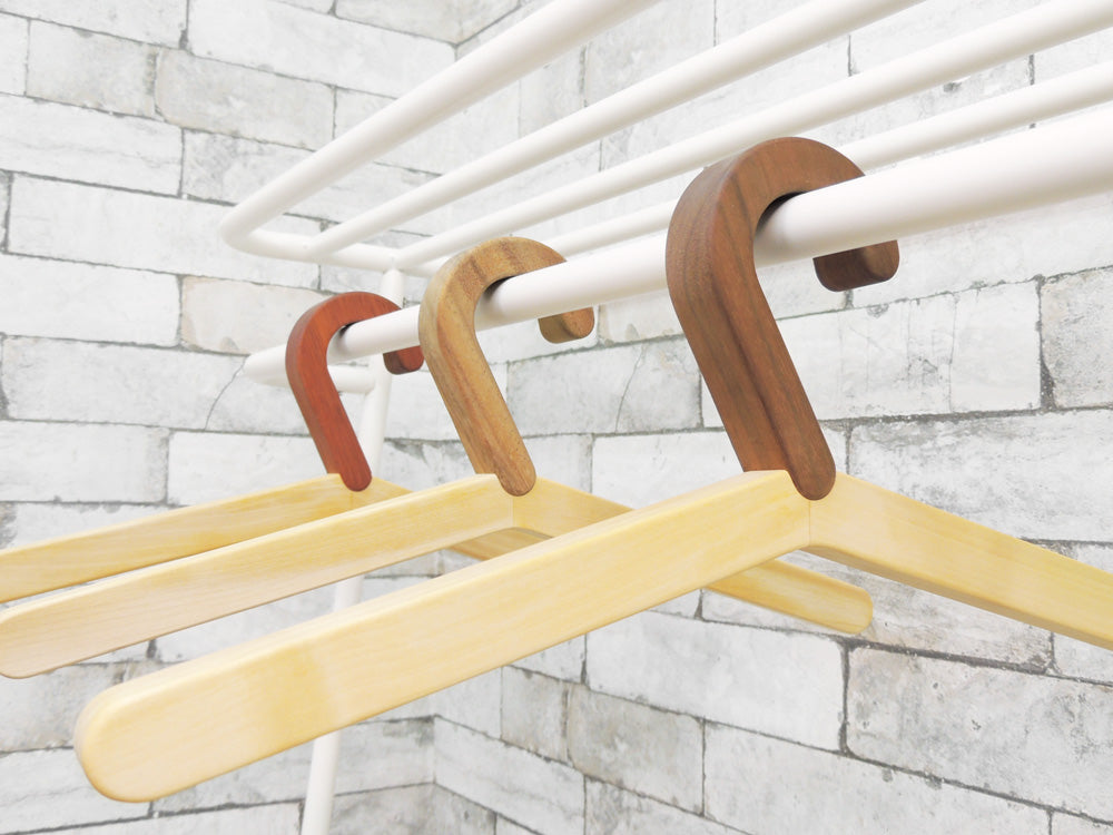 テーブル工房kiki はてなハンガー 花梨 & モンキー & ウォールナット 3点セット 小泉誠デザイン 箱付 美品  中古品 買い取りしました。