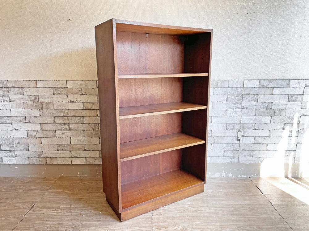 アルマデスクカンパニー Alma Desk Company ブックシェルフ 本棚 飾り棚 4段 w79 USビンテージ 中古品 買い取りしました。
