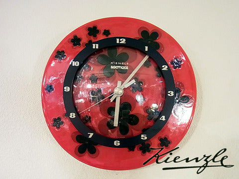 ポップでキュート！ レトロモダンなドイツ "Kienzle／キンツレ" 社製 陶製ウォールクロック 【買取＆販売＆レンタル】