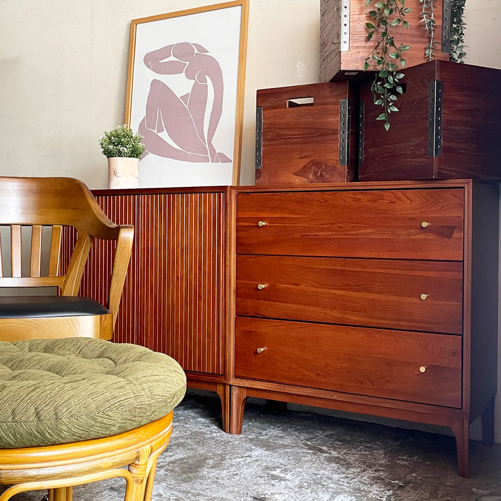 【自由が丘店】アクメファニチャー ACME Furniture ブルックス BROOKS スモールチェスト SMALL CHEST 3段 W74.5cm 収納 USビンテージスタイル 買取させていただきました。