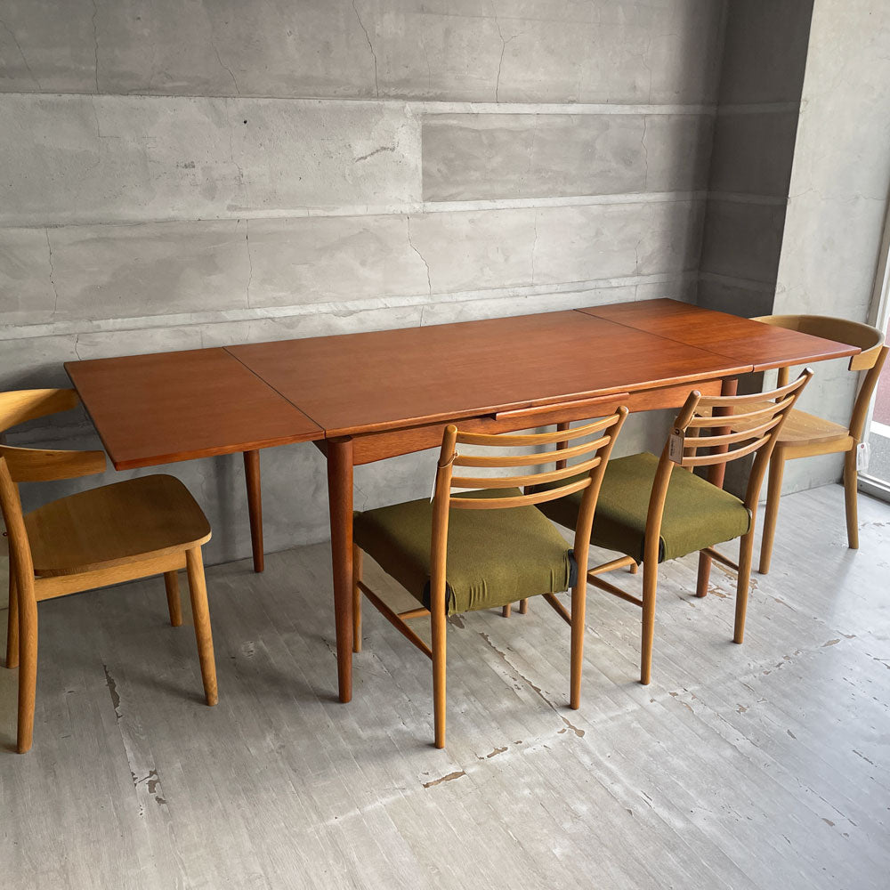 【学芸大学店】アクタス ACTUS エイチダブリューエフ H.W.F タイプA TYPE-A エクステンション ダイニングテーブル 伸長式 マホガニー材 アジャスター付 参考定価￥181,500- ♪ 買取させていただきました。