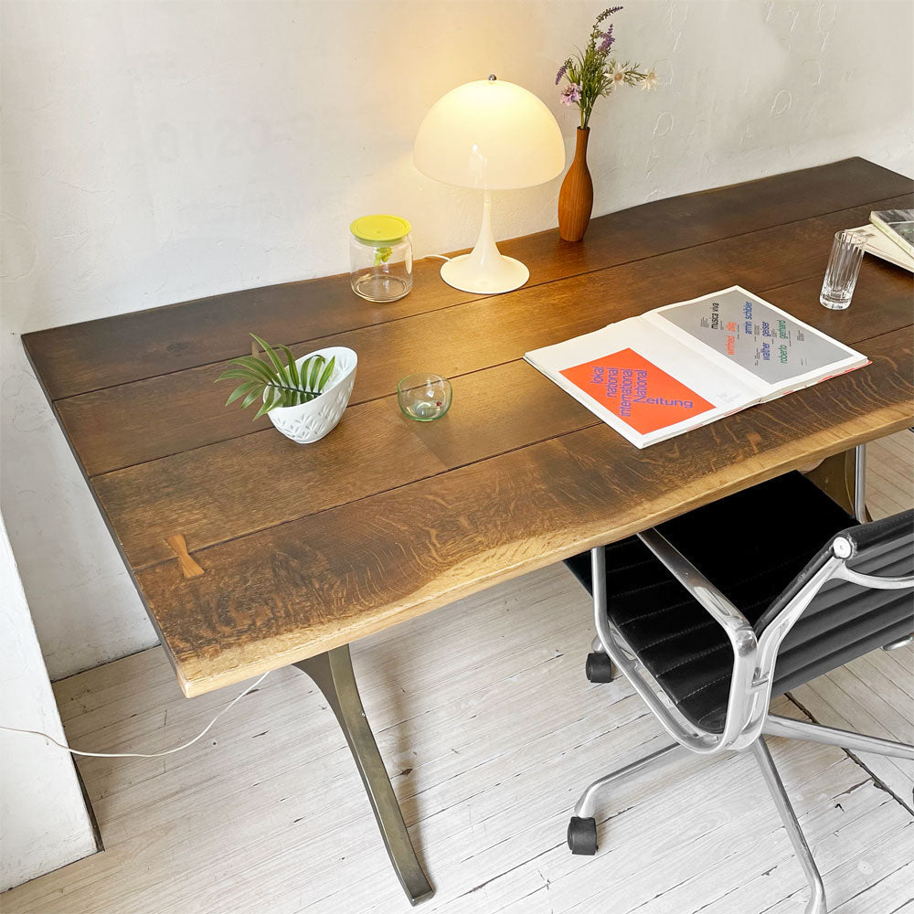 スクエアルーツ SQUARE ROOTS x ジャーナルスタンダードファニチャー j.s.F ネクサ NEXA ダイニングテーブル オーク材～品のある無骨さ～