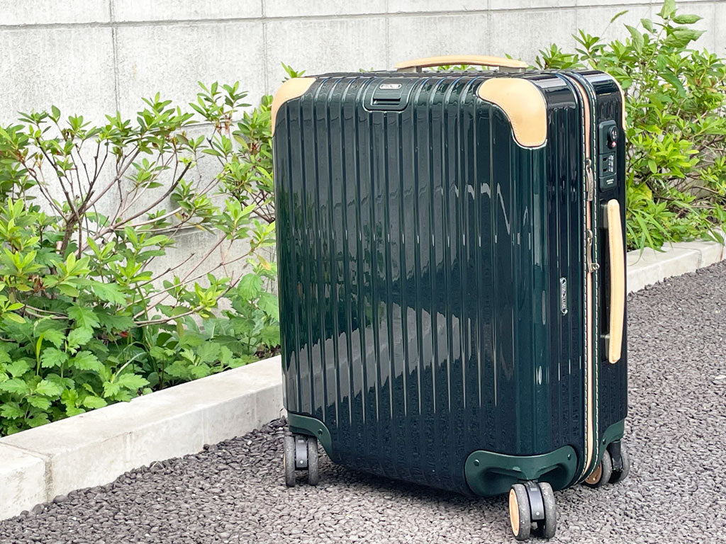 リモワ RIMOWA ボサノバ BOSSA NOVA 42L スーツケース キャリーケース グリーン 4輪 TSAロック ～ 着るように楽しむキャリー ～