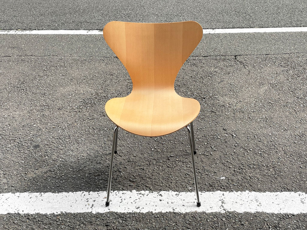 フリッツハンセン Fritz Hansen セブンチェア Seven Chair アルネヤコブセン Arne Jacobsen ナチュラル ビーチ材 北欧家具  ～ アイコンの椅子～