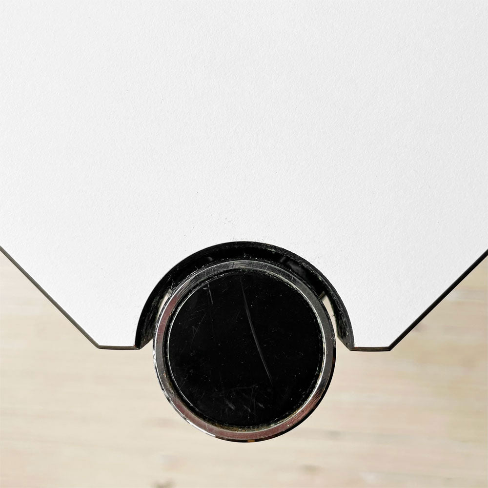 ユーエスエム ハラー USM Haller モジュラーファニチャー ハラーテーブル ワーキングデスク パールグレーラミネート(ホワイト) アジャスター 高さ調整リング付き～万能な一台～