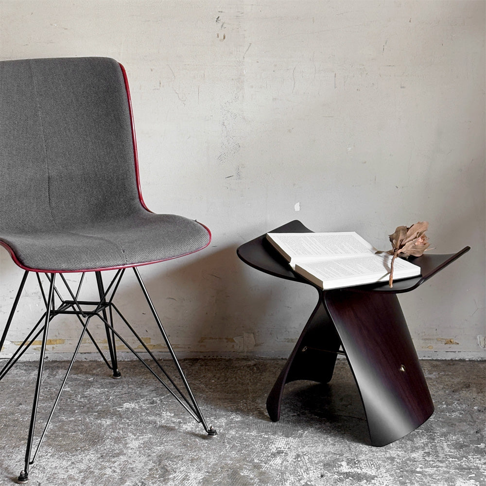 天童木工 Tendo バタフライスツール ローズウッド クッション付き 柳宗理 MoMA ジャパニーズモダン ミッドセンチュリー ～ 憧れのスツール ～