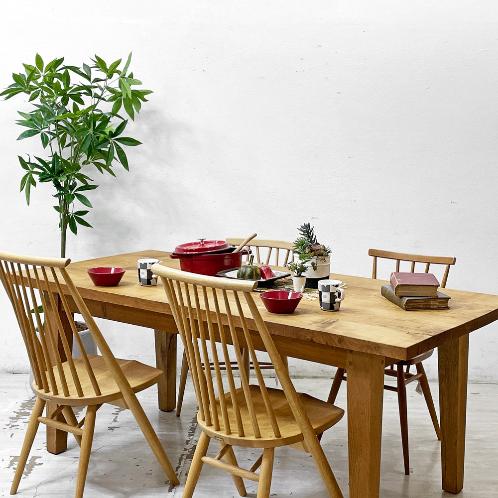 【祖師ヶ谷大蔵店】ザ・コンランショップ THE CONRAN SHOP ベロッタ ダイニングテーブル BELOTTA DINING TABLE オーク無垢材 W183cm 買取させていただきました。