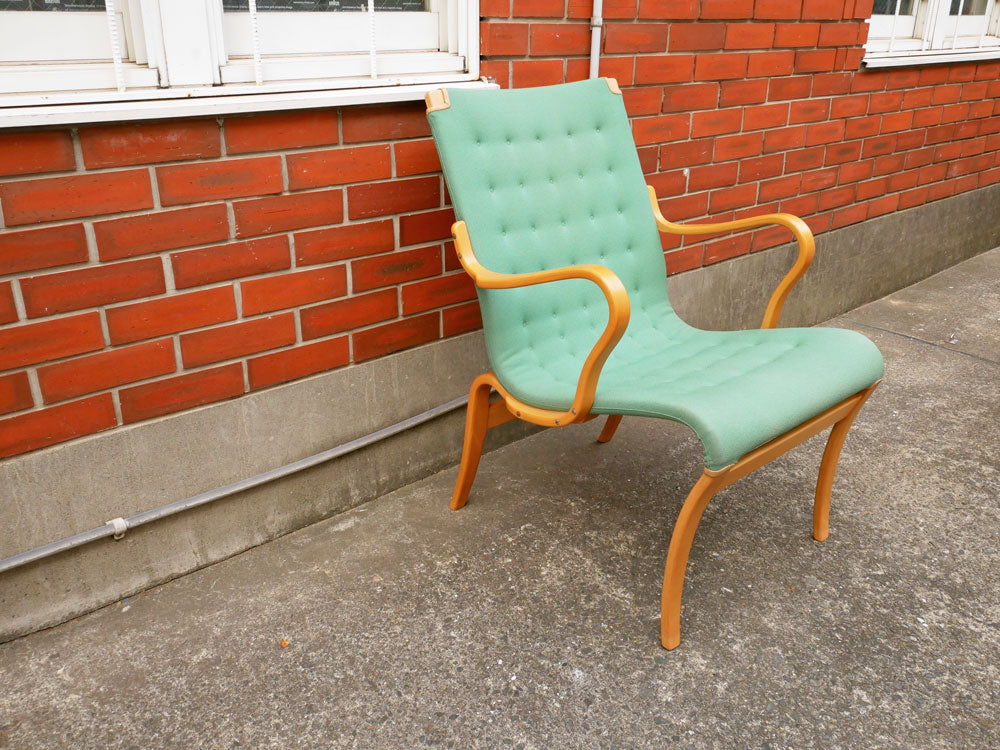 ブルーノマットソン インターナショナル BRUNO MATHSSON INTERNATIONAL ミナチェア Mina chair ビンテージ ファブリック 北欧 スウェーデン～座り心地を求めて～