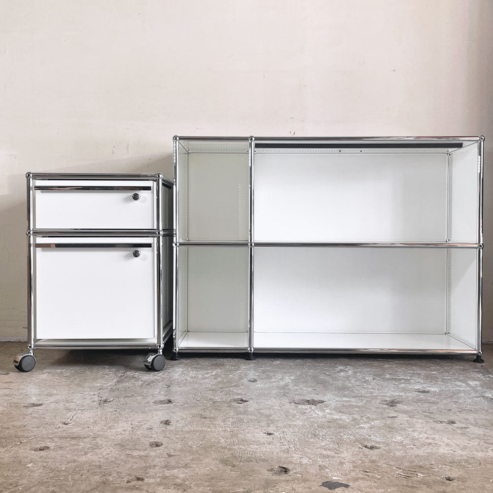 【自由が丘店】USMハラー USM Haller モジュラーファニチャー Modular Furniture ハラーシステム シェルフ ＆ ロールボーイ  買取させていただきました。