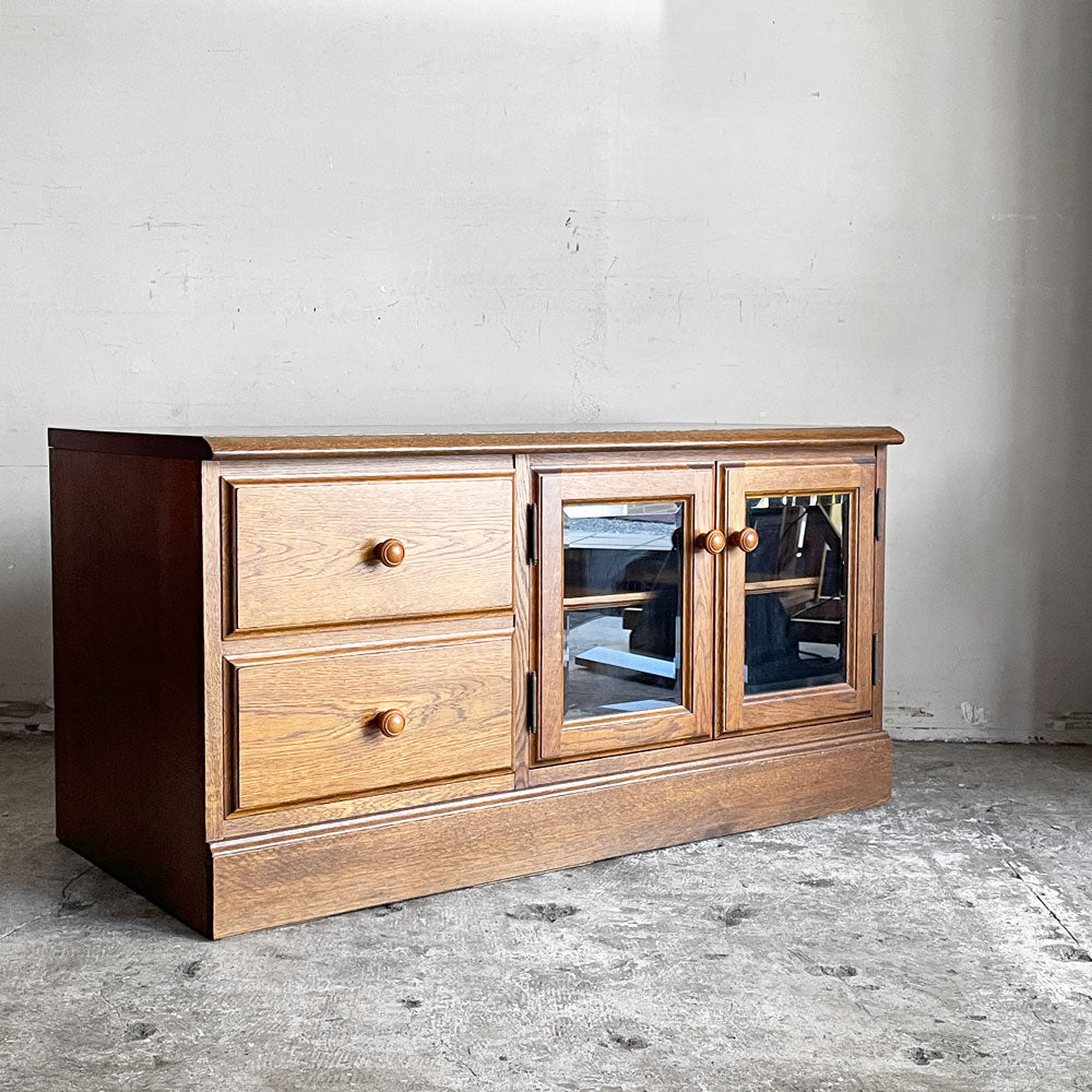 【自由が丘店】葉山ガーデン Hayama Garden 葉山クラシック テレビボード AVボード オーク材 クラシカルデザイン 買取させていただきました。