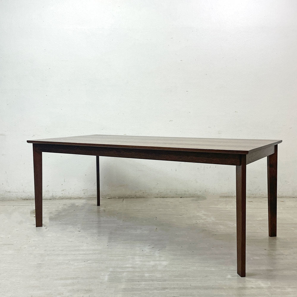 【祖師ヶ谷大蔵店】 スタンダードトレード STANDARD TRADE DNT-03C ダイニングテーブル オーク材 ダークブラウン W180cm 買取させていただきました。