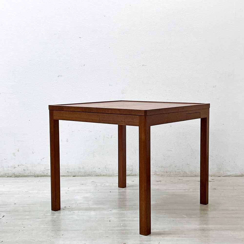 【祖師ヶ谷大蔵店】ジャパンビンテージ Japan Vintage チーク材 ゲームテーブル オケージョナルテーブル 天板裏コルク 買取させていただきました。