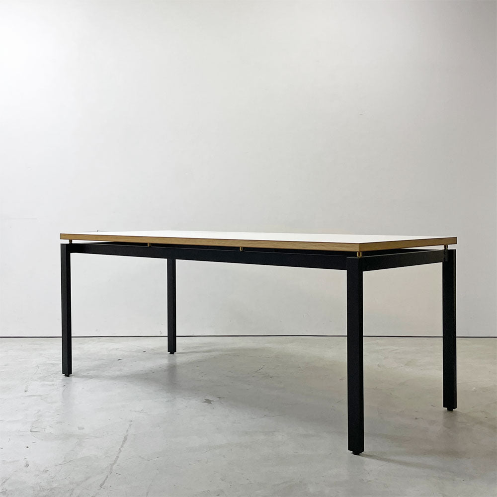 【祖師ヶ谷大蔵店】シボネ CIBONE オリジナルコレクション ユニテ UNITE シリーズ ダイニングテーブル デスク ワークテーブル リバーシブル天板 ホワイト×ネイビー W180cm 廃番 参考価格:11万～ 買取させていただきました。