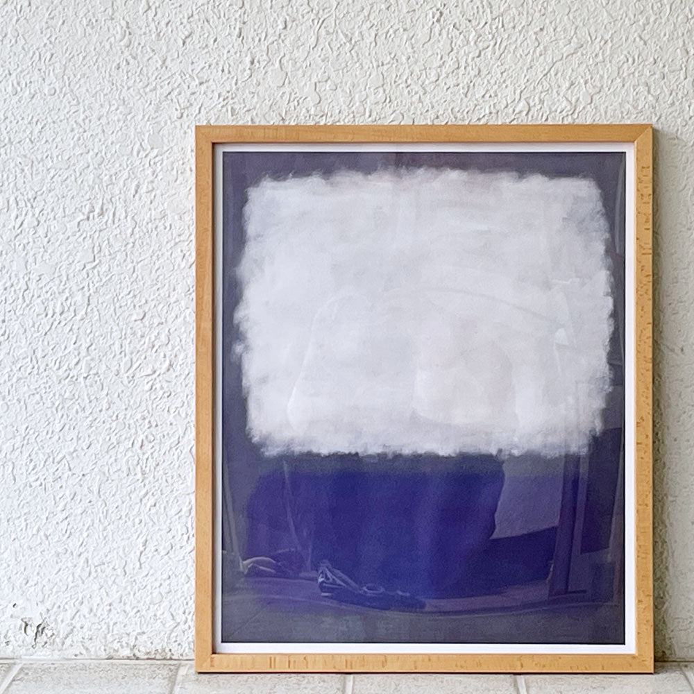 【用賀店】イデー IDEE マーク・ロスコ Mark Rothko 「Blue and grey 1962」 オフセット アートフレーム ポスター W54 × H65.5 cm 額装品 買取させていただきました。