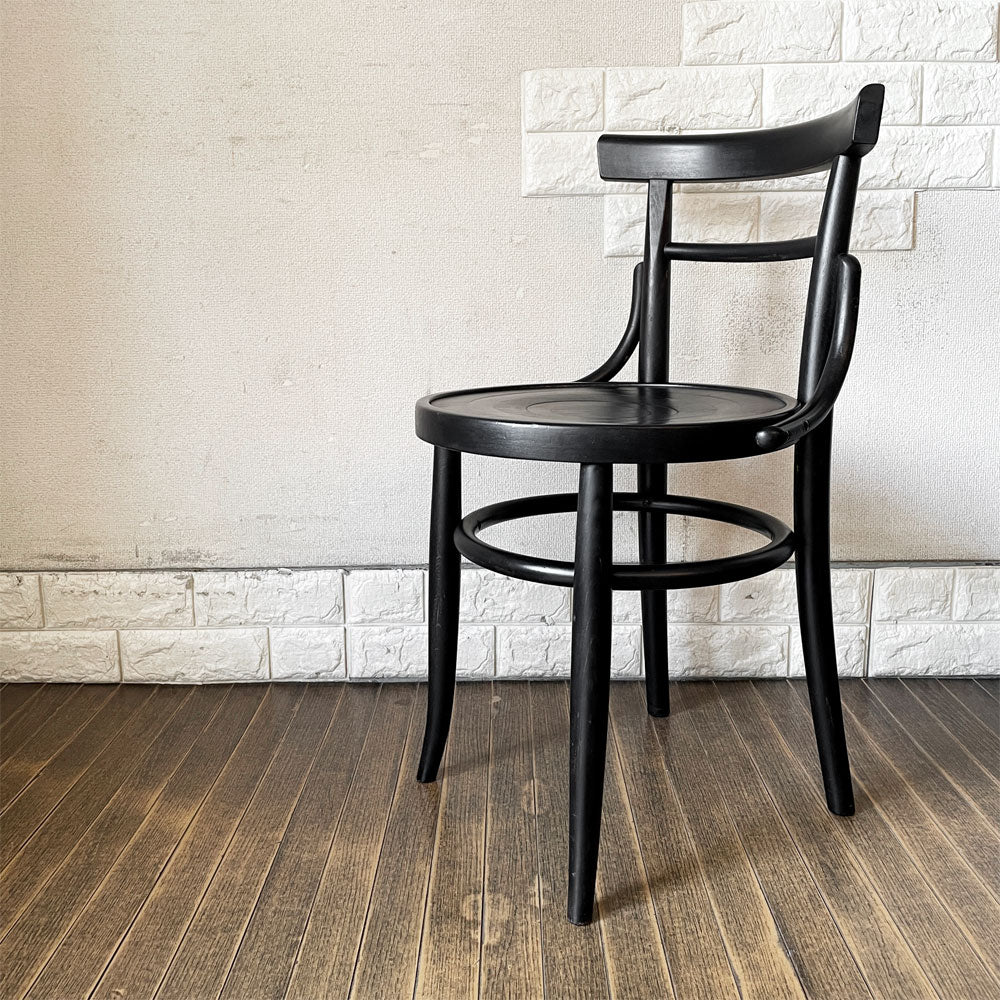 【経堂店】秋田木工 ベントウッドチェア No.1003 ダイニングチェア ブナ材 ブラックペイント 曲木椅子 参考価格￥37,600- 買取させていただきました。