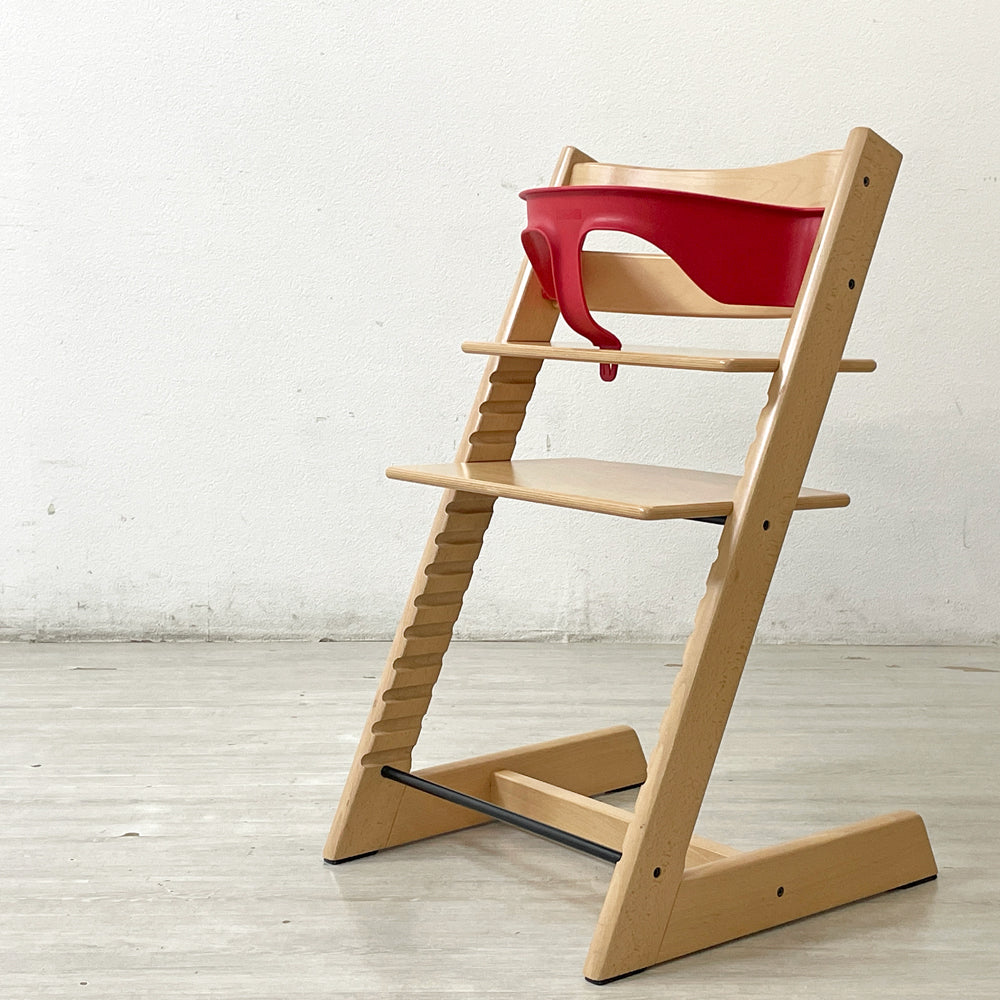 【祖師ヶ谷大蔵店】ストッケ STOKKE トリップトラップ TRIPP TRAPP ベビーチェア キッズチェア ナチュラル S/N無し  プラスチックガード付 ノルウェー 北欧家具 買取させていただきました。