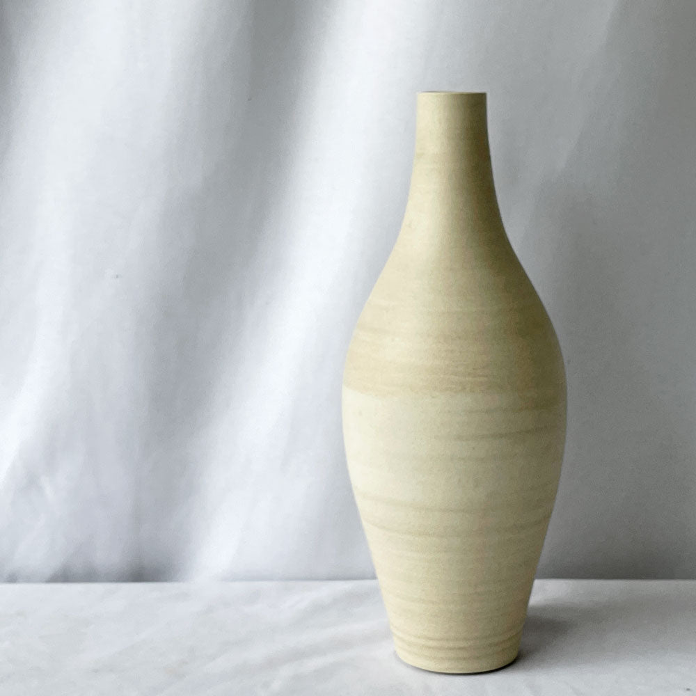 【用賀店】サードセラミックス 3RD CERAMICS フラワーベース 花瓶 M H26cm 多治見 轆轤 和モダン ナチュラル 参考定価14,300円買取させていただきました。