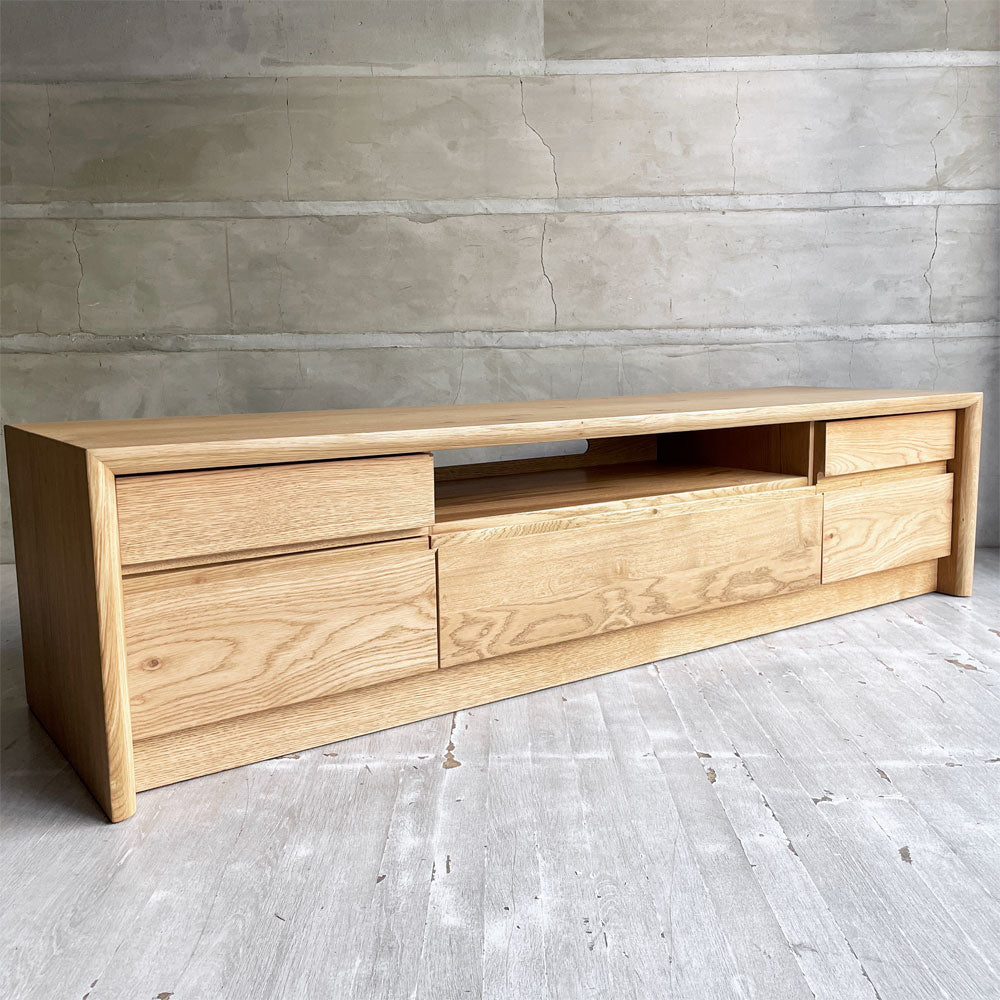 【学芸大学店】リラックスフォーム RELAXFORM コパン COPAINS 160 テレビボード AVボード オーク材 オイル仕上げ 関家具 定価￥99,275- 買取させていただきました。