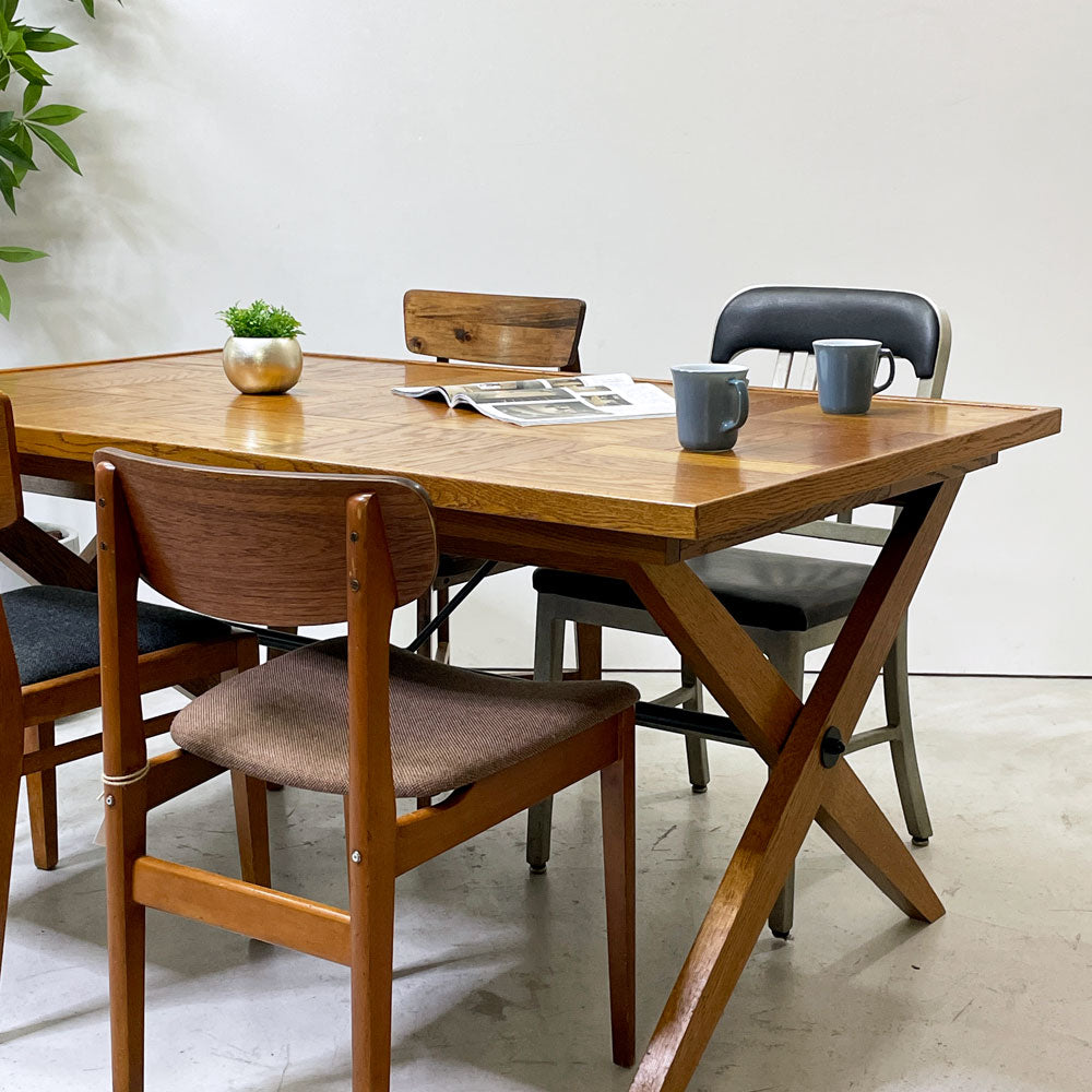 パシフィックファニチャーサービス P.F.S オペレーションBテーブル OPERATION B TABLE Lサイズ ダイニングテーブル W152cm 定価￥181,500- ～波間の境界～
