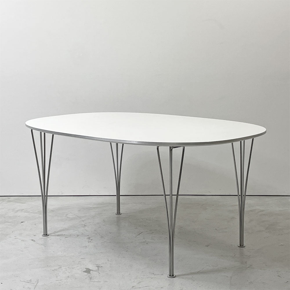【祖師ヶ谷大蔵店】フリッツハンセン Fritz Hansen Bテーブル スーパー楕円テーブル ダイニングテーブル ピート・ハイン ブルーノ・マットソン アルネ・ヤコブセン デンマーク 北欧家具 買取させていただきました。
